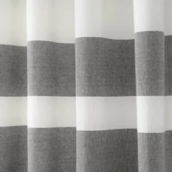 Set Of 2 Coastal Cape Cod Stripe Yarn Dyed Cotton Light Filtering Window Curtain Panels - Lush Décor 6 Set Of 2 Coastal Cape Cod Stripe Yarn Dyed Cotton Light Filtering Window Curtain Panels - Lush Décor -Beautiful House GUEST ce36abd3 c0f8 4ae5 908c ee9986585341