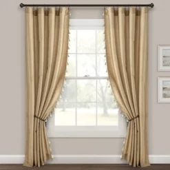 Lush Décor Luxury Regency Faux Silk Two Tone Tassel Window Curtain Panels Taupe 52x84 Set 12 Lush Décor Luxury Regency Faux Silk Two Tone Tassel Window Curtain Panels Taupe 52x84 Set -Beautiful House GUEST ce78deab d647 4888 9482 0ea2ea946556