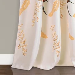 Lush Décor Bird Breeze Light Filtering Window Curtain Multi Set 52x84+2 9 Lush Décor Bird Breeze Light Filtering Window Curtain Multi Set 52x84+2 -Beautiful House GUEST cf27bf5e 5b29 4671 b382 ecb6183ab27a