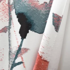 18"x52" Zuri Flora Light Filtering Valance - Lush Décor -Beautiful House GUEST cfe610bd b0ac 43af a2d4 c565f82e115a