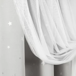Star Sheer Insulated Grommet Blackout Window Curtain Panel Set - Lush Décor -Beautiful House GUEST d017b2a2 0750 47a4 933b f2ebd3058bb5