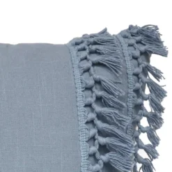 20"x20" Oversize Modern Tassel Square Throw Pillow - Lush Décor