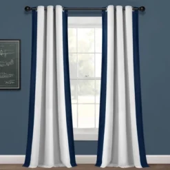 40"x84" Kids' Block Border 100% Lined Grommet Blackout Single Window Curtain Panel - Lush Décor 19 40"x84" Kids' Block Border 100% Lined Grommet Blackout Single Window Curtain Panel - Lush Décor -Beautiful House GUEST d5a8b37d 52f7 4b4c ae8f b08a1b3e12ff