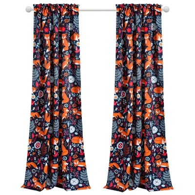 Kids' Pixie Fox Curtain Panels - Lush Décor 4 Kids' Pixie Fox Curtain Panels - Lush Décor - Image 4