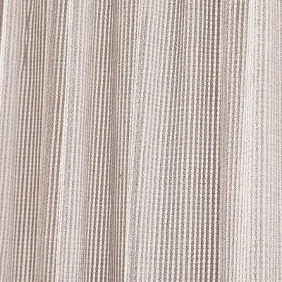 Lush Décor Milla Knitted Textured Sheer Window Curtain Panels Champagne Pair 38x84 4 Lush Décor Milla Knitted Textured Sheer Window Curtain Panels Champagne Pair 38x84 - Image 4