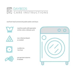 6pc 39"x75" Kids' Pixie Fox Daybed Cover Set Gray - Lush Décor -Beautiful House GUEST dba1fdb1 0ce6 44ff b85d ffb2a3f3ecef