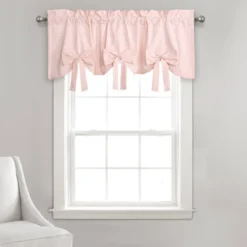18"x52" Melody Bow Valance Blush - Lush Décor 7 18"x52" Melody Bow Valance Blush - Lush Décor -Beautiful House GUEST df3d4d53 5577 4744 8cd2 dc0bb6042fda