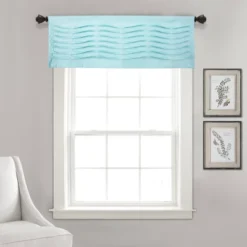 18"x52" Wave Texture Valance - Lush Décor -Beautiful House GUEST df9c0a52 66a7 40ba 9f50 6bb315933c2f