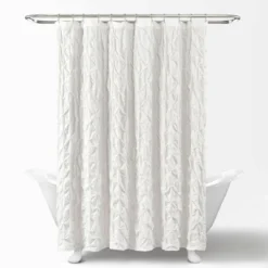 72"x72" Ravello Pintuck Single Shower Curtain - Lush Décor -Beautiful House GUEST e05ef1b2 7b16 40dd 8519 fe02d97b6fc9
