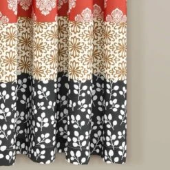 Set Of 2 Bohemian Striped Light Filtering Window Curtain Panels - Lush Décor -Beautiful House GUEST e6a50067 9bff 47e8 993d ec7e6ee12a87