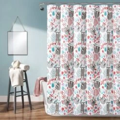 72"x72" Hygge Sloth Shower Curtain Single - Lush Décor -Beautiful House GUEST e797c044 61cf 40a6 bbd3 6fa2fe15b108