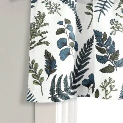 18"x52" Devonia Allover Light Filtering Valance White/Green - Lush Décor -Beautiful House GUEST e819b418 2324 41c7 bfd7 bb09f5d9199f