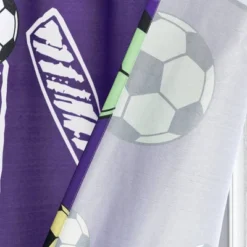 72"x72" Girls Soccer Kick Single Shower Curtain - Lush Décor -Beautiful House GUEST e84bf6c5 b372 441a b754 0ec98dde17c7