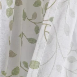 Lush Décor Linen Button Botanical Garden Window Curtain Panels Single -Beautiful House GUEST e87b7c2d a936 42d1 84a5 0a2e80ada187