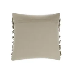 20"x20" Oversize Spencer Square Throw Pillow Taupe - Lush Décor -Beautiful House GUEST ebcfcd28 f312 4be7 ab37 785d9241c7e6