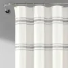 Farmhouse Striped Shower Curtain - Lush Décor