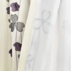 Flower Drops Light Filtering Window Curtain Panel - Lush Décor -Beautiful House GUEST ec7c3c68 2398 40a7 9cf1 5ebe90cc4ed1