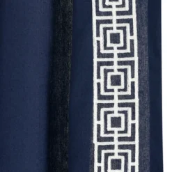 Lush Décor Luxury Modern Square Embroidery Border Window Panel Navy Single 52x84 9 Lush Décor Luxury Modern Square Embroidery Border Window Panel Navy Single 52x84 -Beautiful House GUEST efa5ba7b d8a2 4ee8 933e d3fd4f3cc229