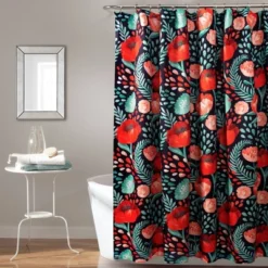 Poppy Garden Shower Curtain - Lush Décor 13 Poppy Garden Shower Curtain - Lush Décor -Beautiful House GUEST efe34b4b 006b 4c7c bddb d701f1a0a2b0