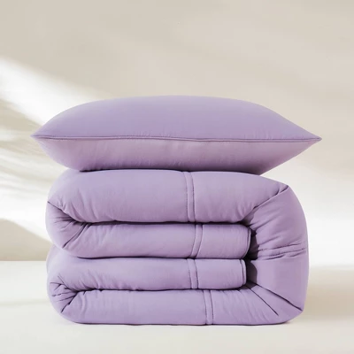 Lush Decor Twin/Twin XL Oslo Bed Blankets Lavender 2pc Set 3 Lush Decor Twin/Twin XL Oslo Bed Blankets Lavender 2pc Set - Image 3