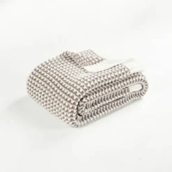 50"x60" Chic And Soft Knitted Throw Blanket - Lush Décor -Beautiful House GUEST f3c1f8c4 4ebb 4d24 8949 b2ead90c1bd3