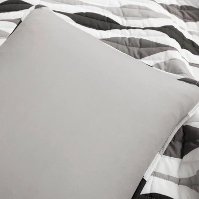 3pc Mid Century Geo Quilt Set - Lush Décor 5 3pc Mid Century Geo Quilt Set - Lush Décor - Image 5