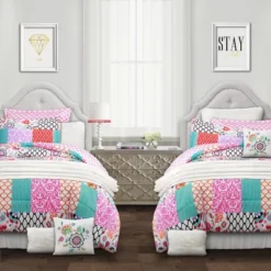 Patchwork Brookdale Comforter Set - Lush Décor