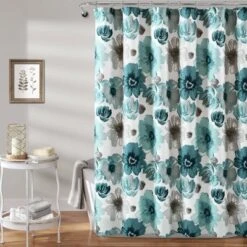 Leah Shower Curtain - Lush Décor -Beautiful House GUEST f6d758ed 5dcb 4f01 abb8 faa99b57c525