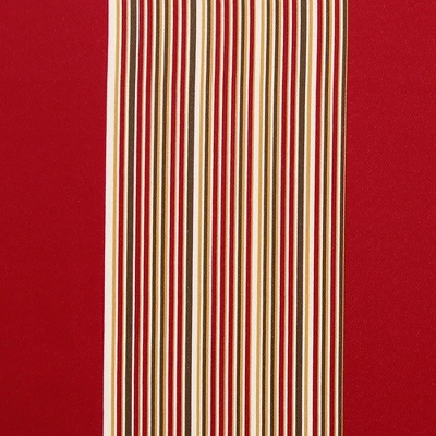 Lush Décor Julia Stripe Light Filtering Window Curtain Red Set 52x84 4 Lush Décor Julia Stripe Light Filtering Window Curtain Red Set 52x84 - Image 4
