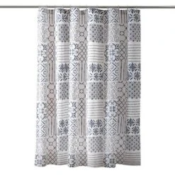 72x72 Monique Shower Curtain Blue – Lush Décor -Beautiful House GUEST fd9136f0 1af1 4874 b99a 9852c9ff692c